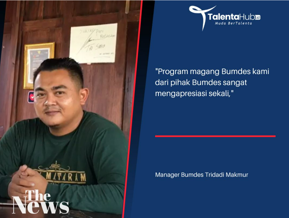 Talenta Hub Indonesia Gandeng Bumdes Tridadi Makmur dalam Program Magang Mahasiswa di Sleman