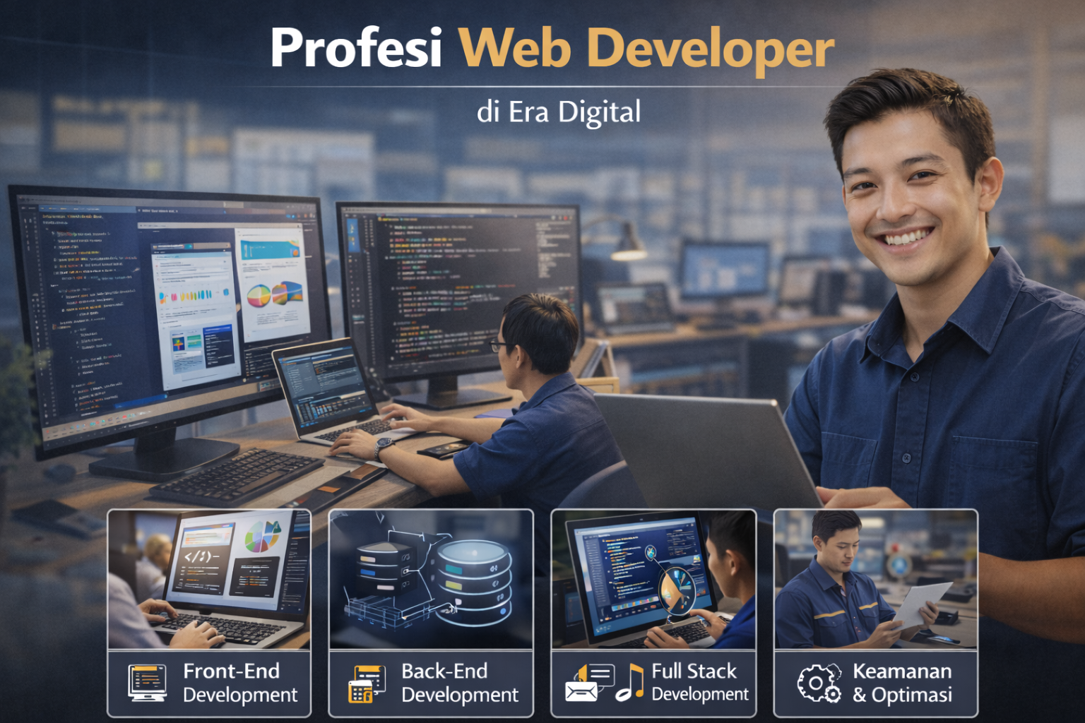 Mengenal Lebih Dalam Terkait Profesi Web Developer di Era Digital